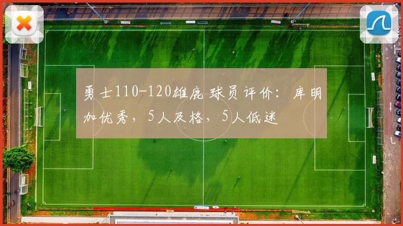 勇士110-120雄鹿 球员评价：库明加优秀，5人及格，5人低迷