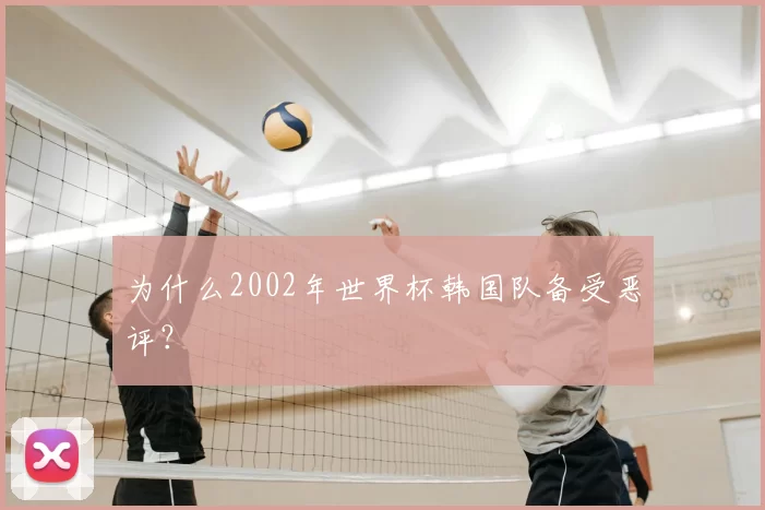 为什么2002年世界杯韩国队备受恶评?